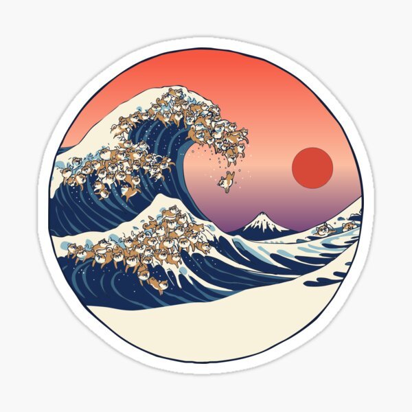 Кензо волна Хокусай