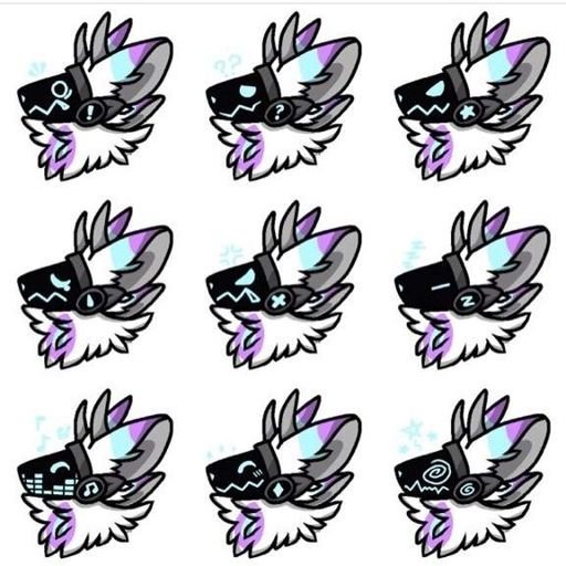 Фурри Протоген Стикеры