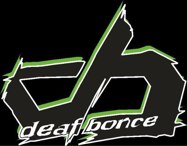 Deaf Bounce наклейка