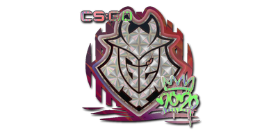 Наклейка: g2 Esports (Золотая)