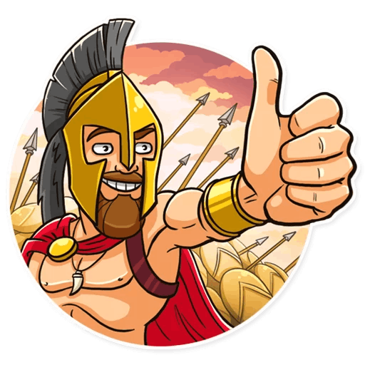 Спарта Стикеры телеграмм