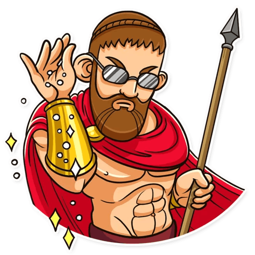 Спарта Стикеры телеграмм