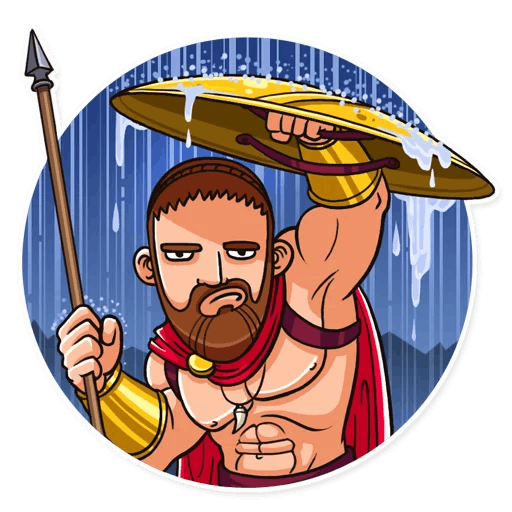 Спарта Стикеры телеграмм