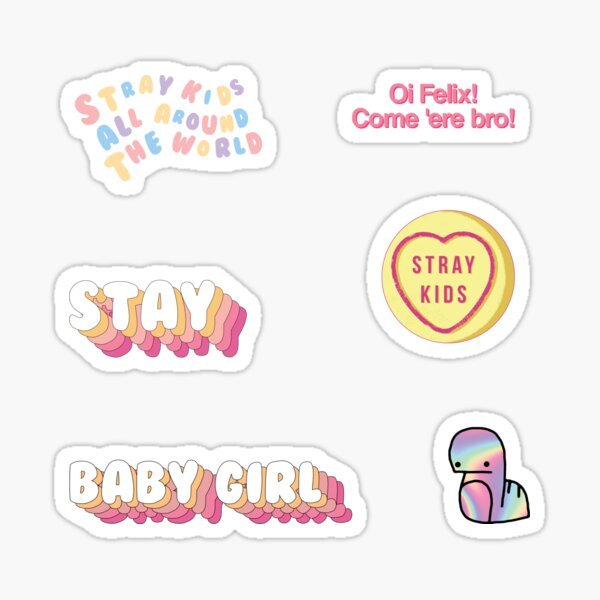 Стикеры Stray Kids для распечатки