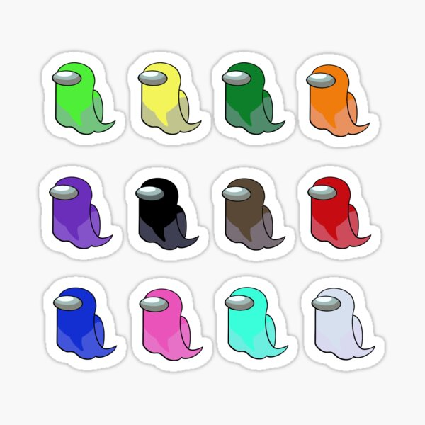 Наклейки амонг АС