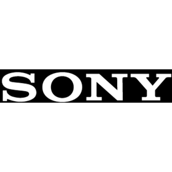 Наклейка Sony на машине