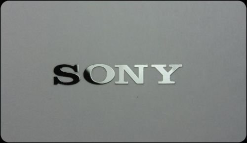 Sony надпись