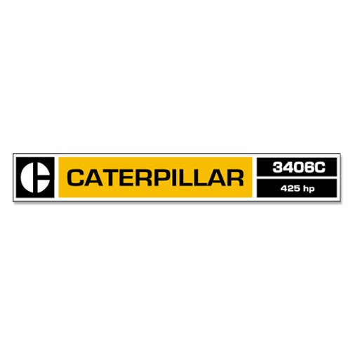 Caterpillar 966 наклейка комплект оборудования