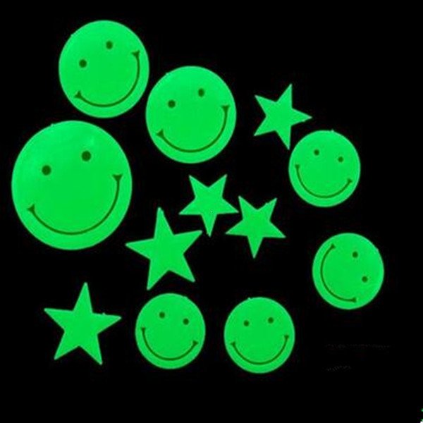 Набор 100 шт. Наклеек "светящиеся звезды»