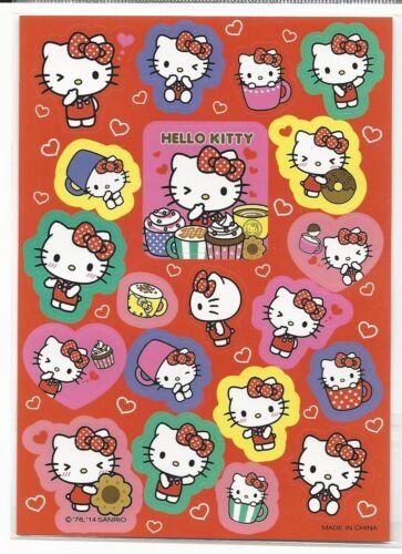Наклейки hello Kitty Sanrio