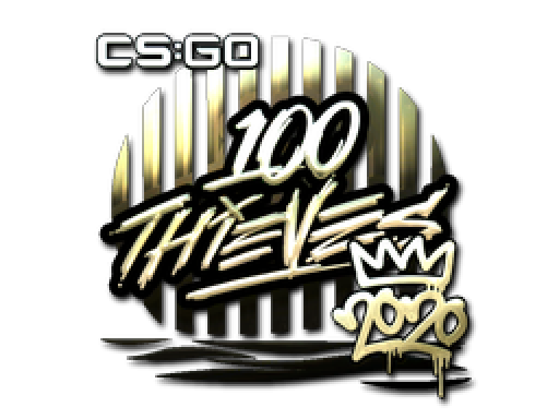 Наклейка 100 Thieves 2020 RMR