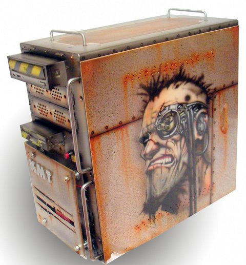 Системник в стиле постапокалипсис