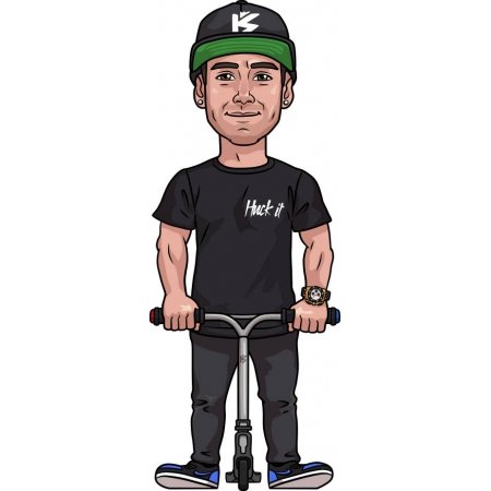 Трюковой самокат прото