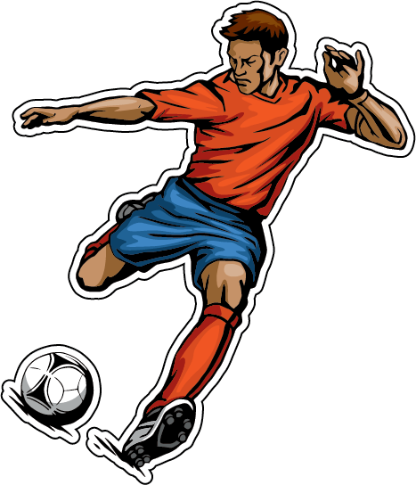 Наклейки футболистов (50 фото)