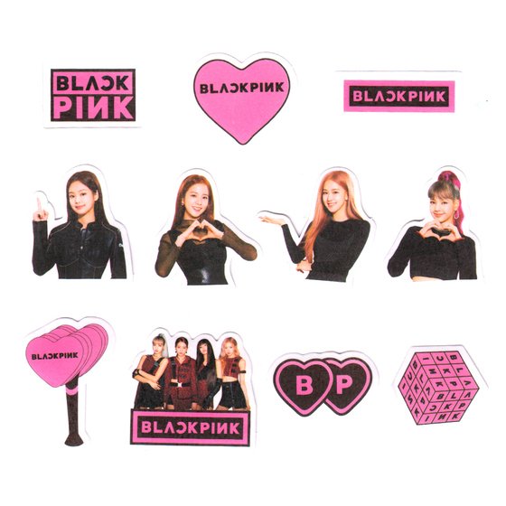 Наклейки Блэк Пинк