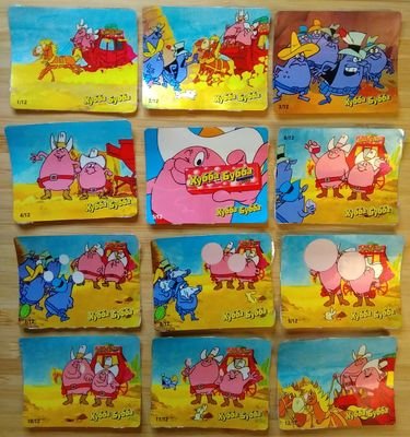 Hubba Bubba наклейки