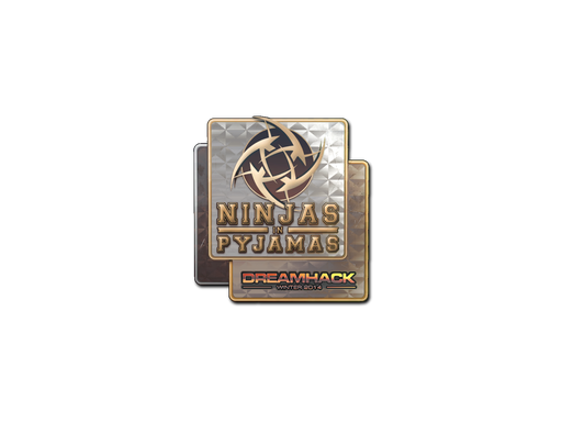 Sticker наклейка Ninjas in Pyjamas Антверпен 2022