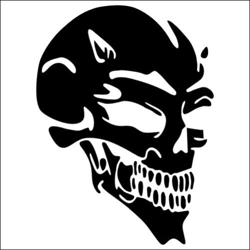 Череп для плоттера