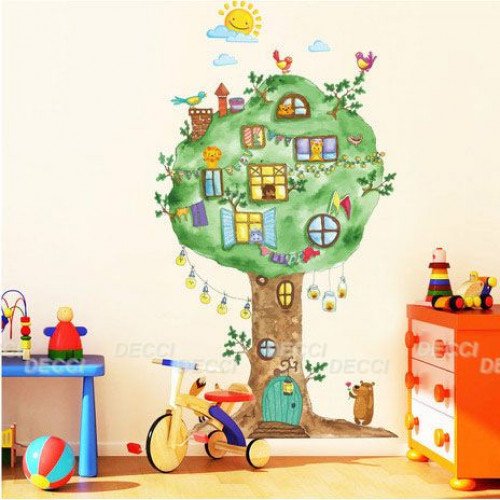 Интерьерные наклейки на стену в детскую