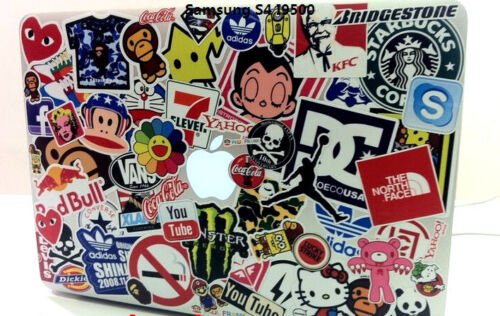 Наклейка на крышку ноутбука