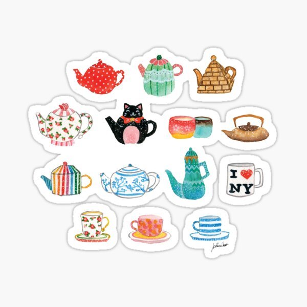 Магнит посуда за наклейки