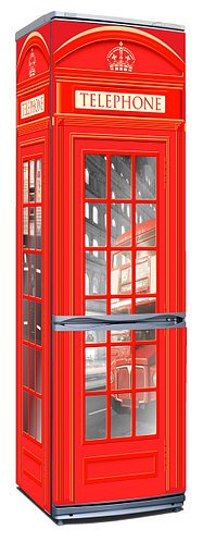 Холодильник телефонная будка