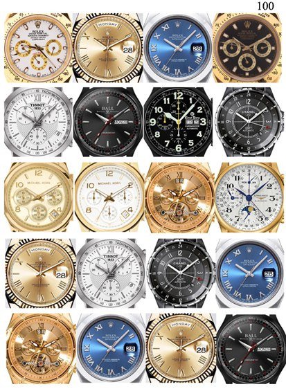 Наклейка на часы из мыла