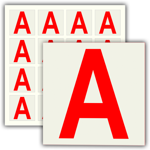 Знак безопасности npu-0303 "а" (уп.10шт) белый свет a5147