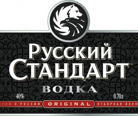 Водка Финляндия этикетка