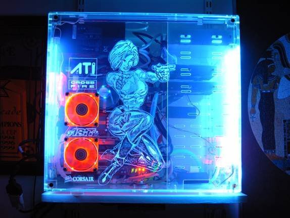 Наклейка MSI дракон на корпус ПК