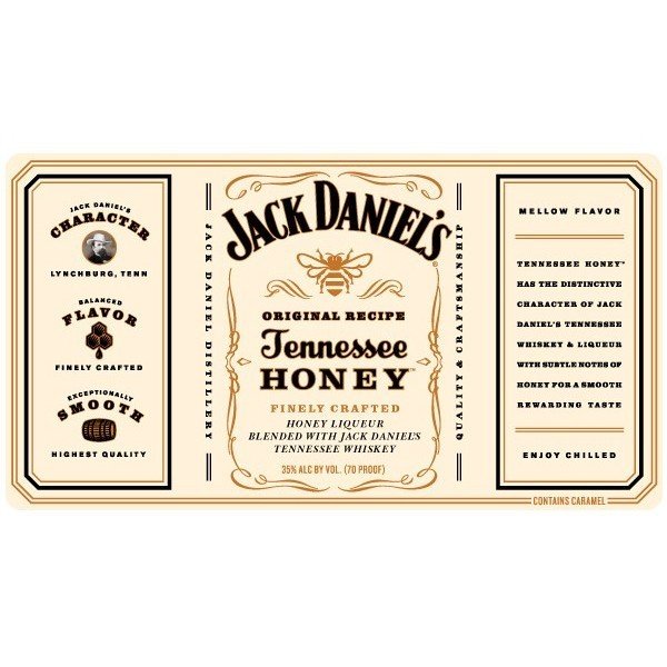 Этикетка виски Джек Дэниэлс