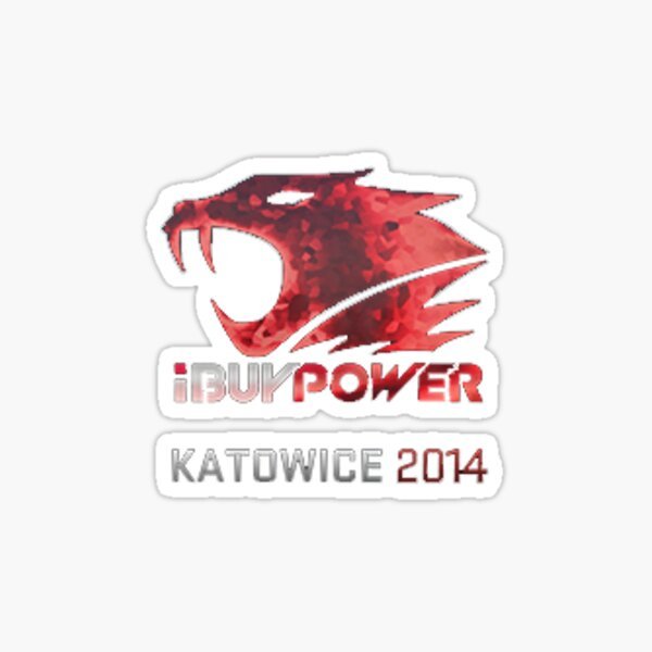 Наклейка IBUYPOWER Катовице 2014
