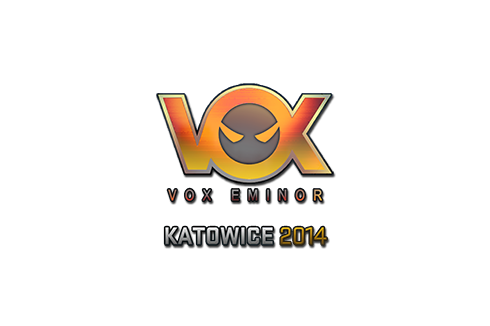 Наклейка Vox Eminor голографическая Катовице 2014