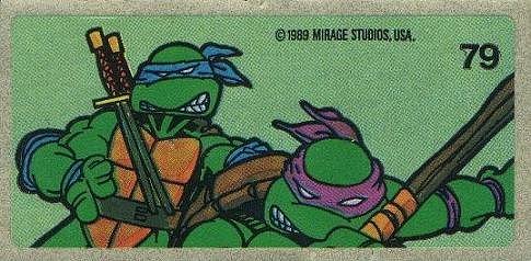 Наклейка черепашка