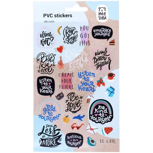 Meshu наклейки