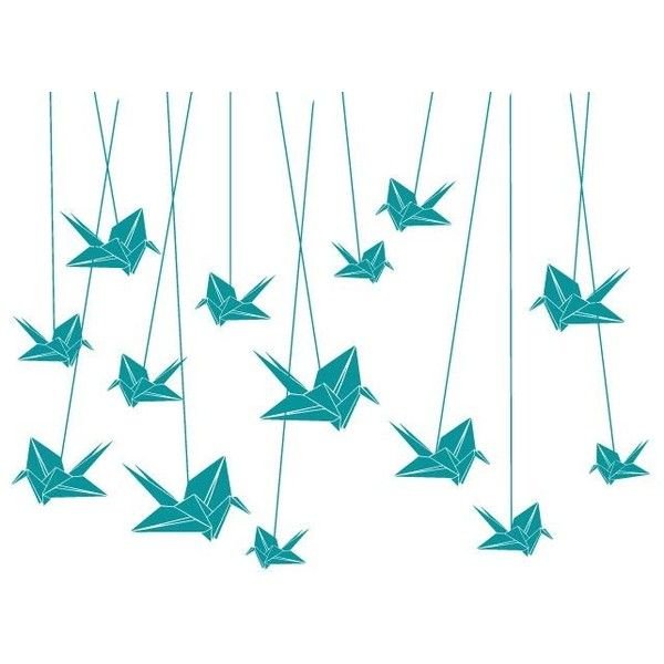 Стикеры оригами