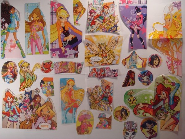 Старые наклейки винкс (45 фото)