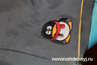 Куртка парка с нашивками