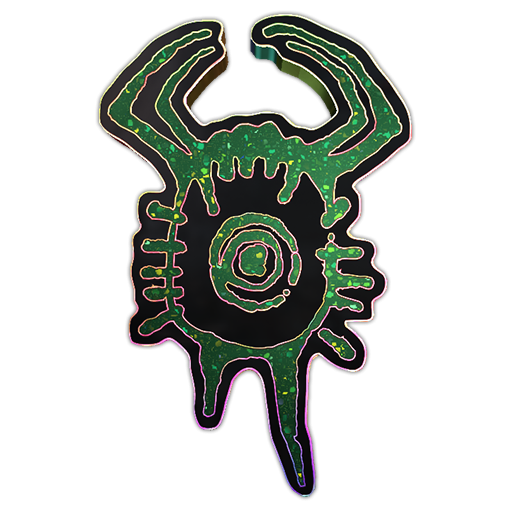 Зелёные наклейки в КС го