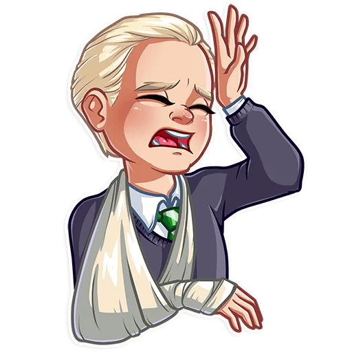 Гарри Поттер Стикеры Драко Малфой