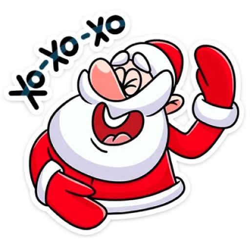 Новогодние наклейки