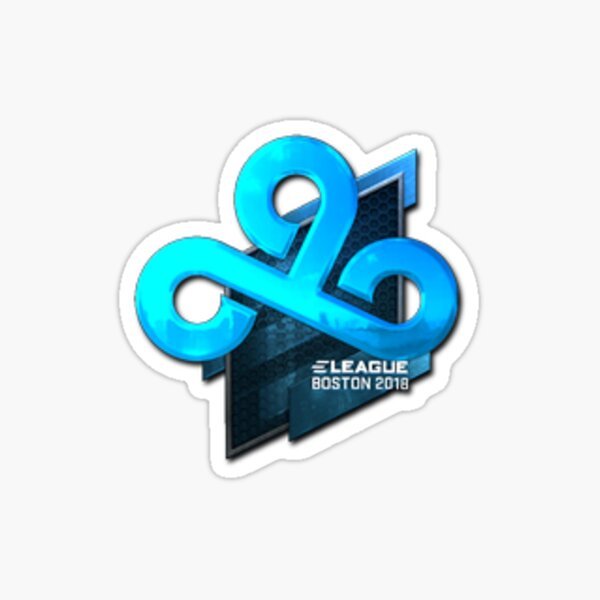 Cloud9 2018 наклейка Boston 2018 голографическая