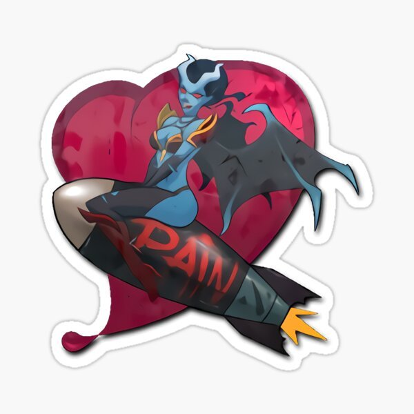 Queen of Pain наклейка