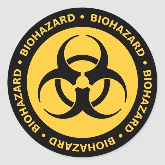 Биохазард жёлтый