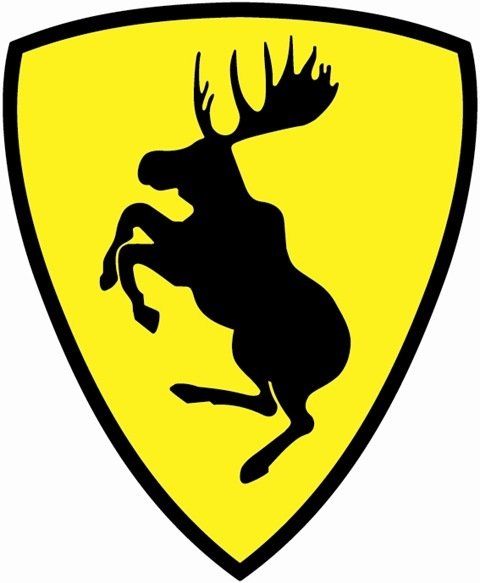 Наклейка Volvo Лось