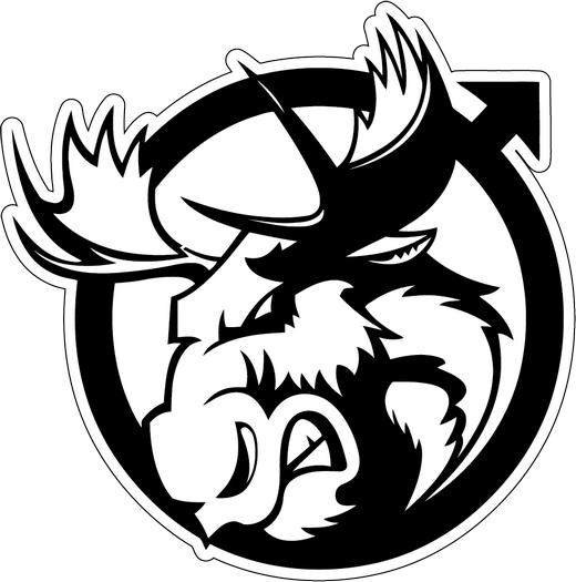 Наклейка Вольво Лось