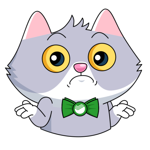 Стикеры СБЕРКОТ И Куся