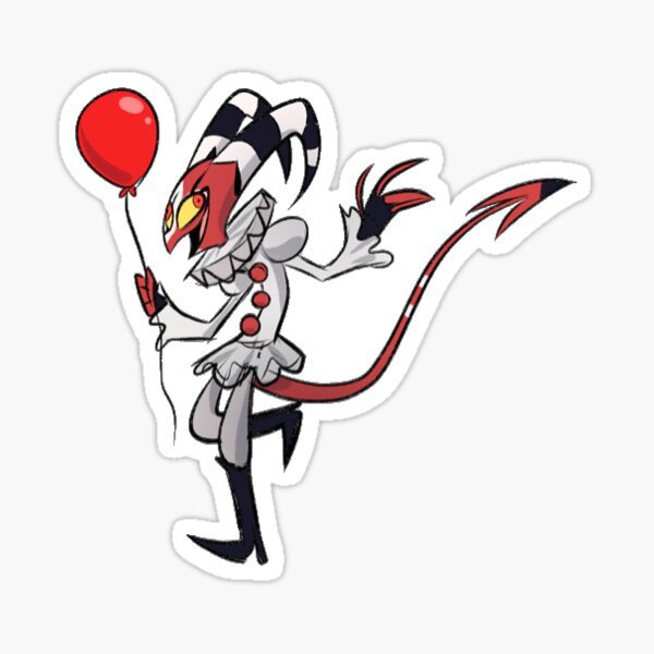 Blitz helluva Boss наклейки