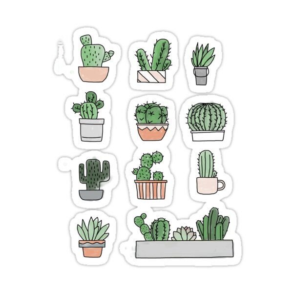 Стикеры растения