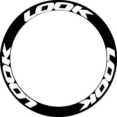 Круглые черно белые наклейки на велосипед